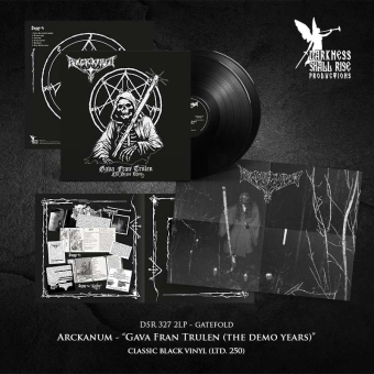 ARCKANUM Gava Fran Trulen (The Demo Years) 2LP BLACK , PRE-ORDER [VINYL 12"]